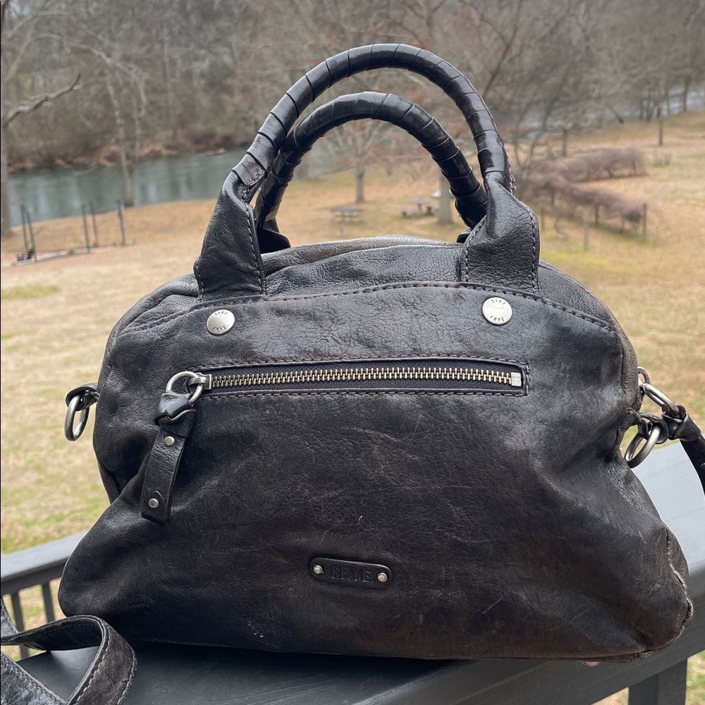🖤🩶Frye Elaine Satchel Crossbody Bag - Picture 3 of 14